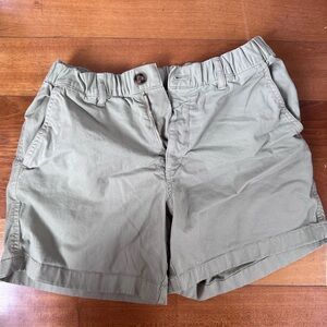 Light green khaki shorts
